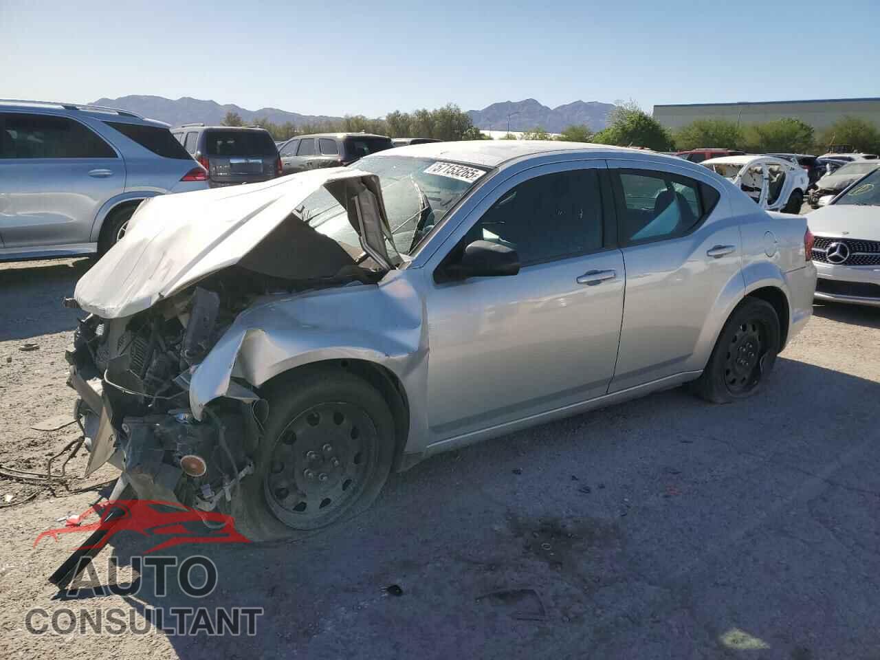 DODGE AVENGER 2012 - 1C3CDZAB3CN169964