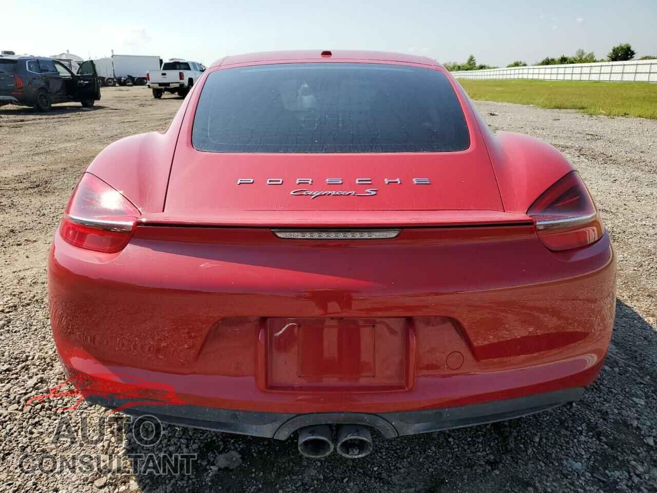 PORSCHE CAYMAN 2016 - WP0AB2A89GK186456