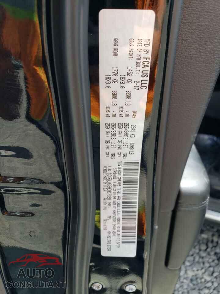 DODGE DURANGO 2017 - 1C4RDJAG5HC817388