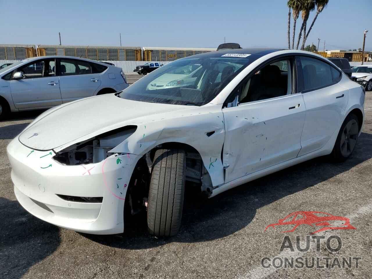 TESLA MODEL 3 2021 - 5YJ3E1EA6MF093331