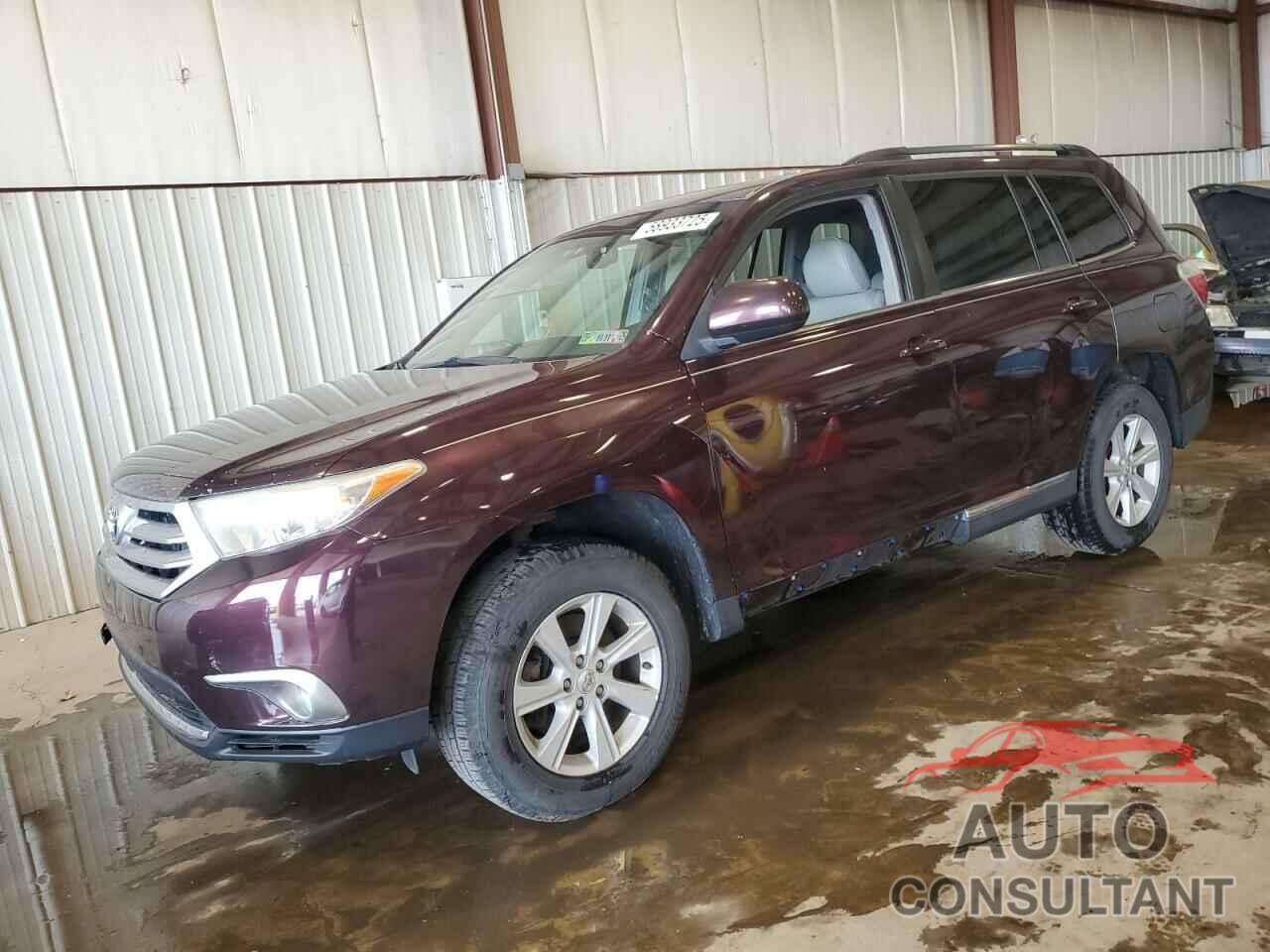 TOYOTA HIGHLANDER 2012 - 5TDBK3EHXCS101373
