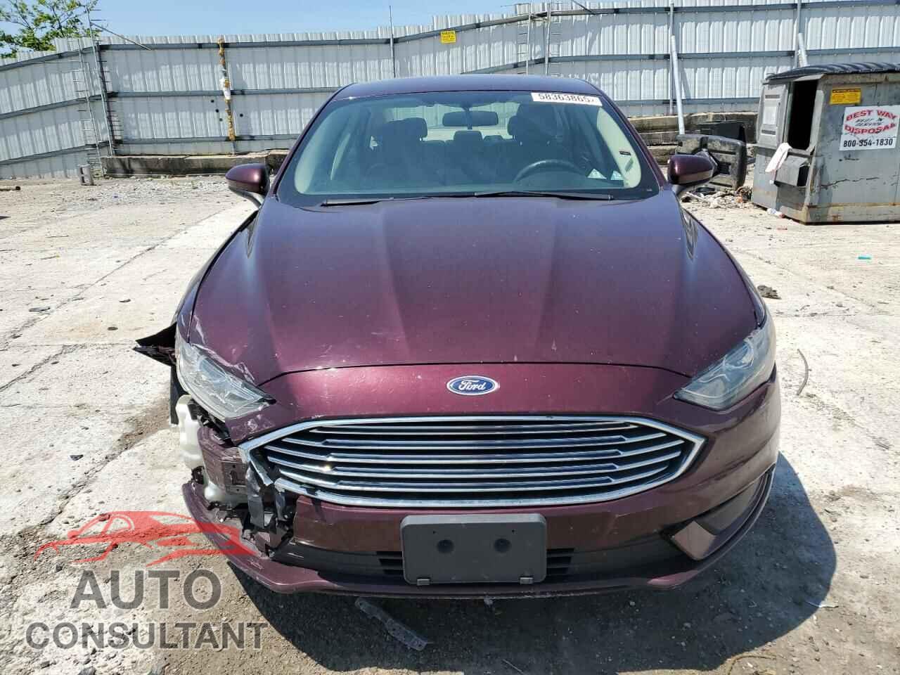 FORD FUSION 2017 - 3FA6P0H72HR365403