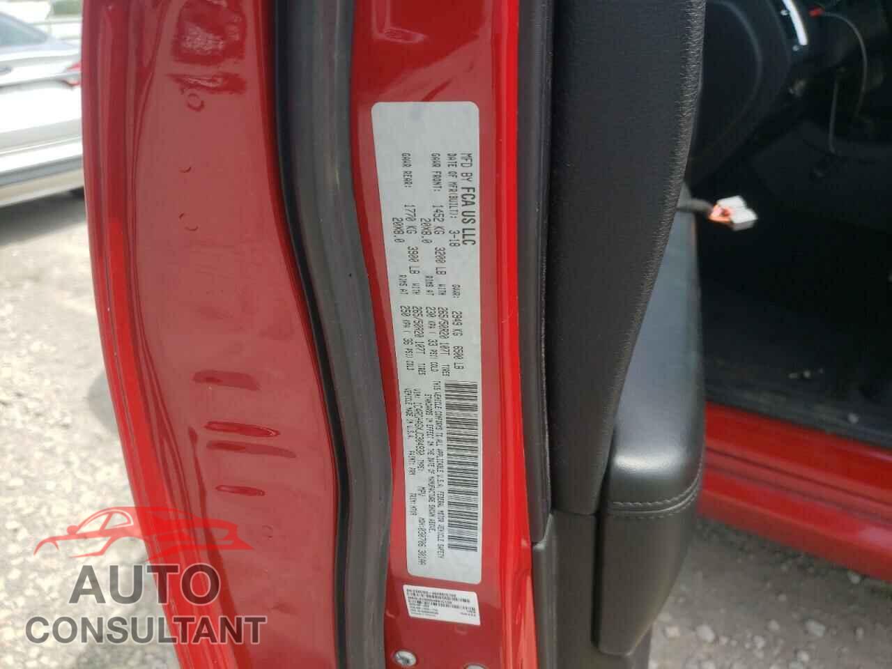 DODGE DURANGO 2018 - 1C4RDHAGXJC304930