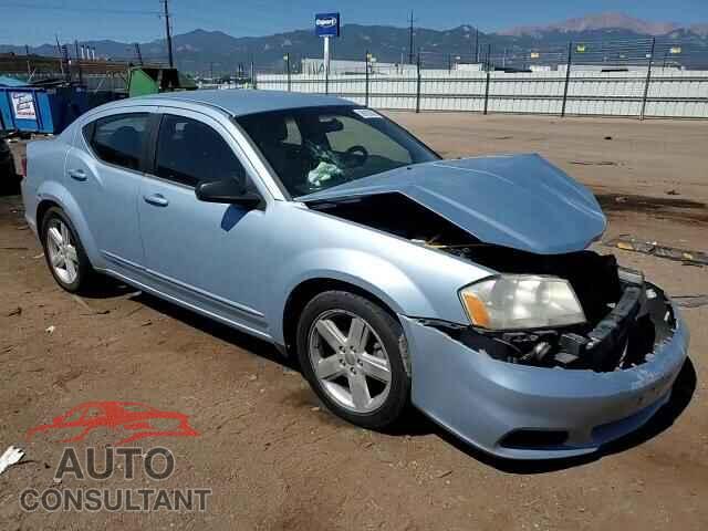 DODGE AVENGER 2013 - 1C3CDZAB6DN664600