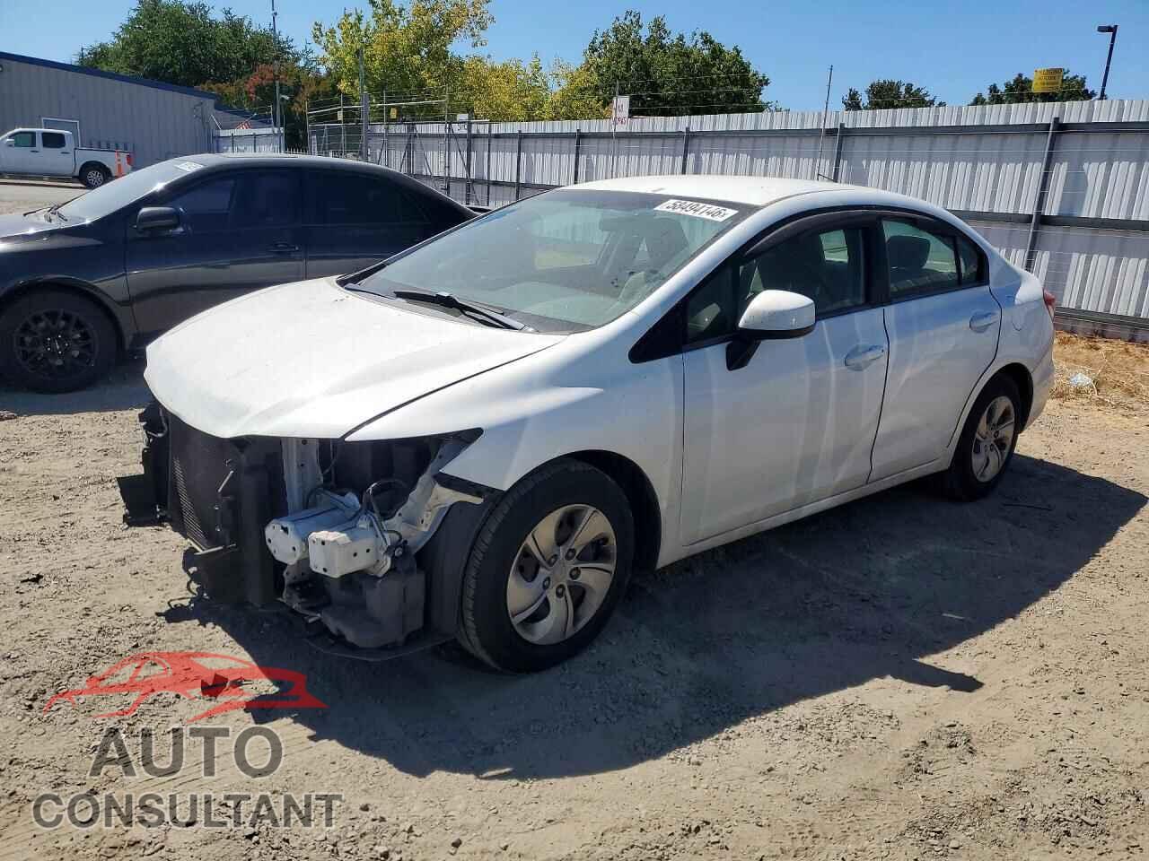 HONDA CIVIC 2013 - 19XFB2F55DE242783