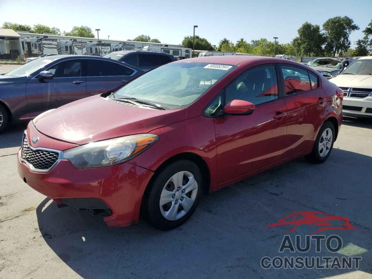 KIA FORTE 2016 - KNAFK4A60G5507621