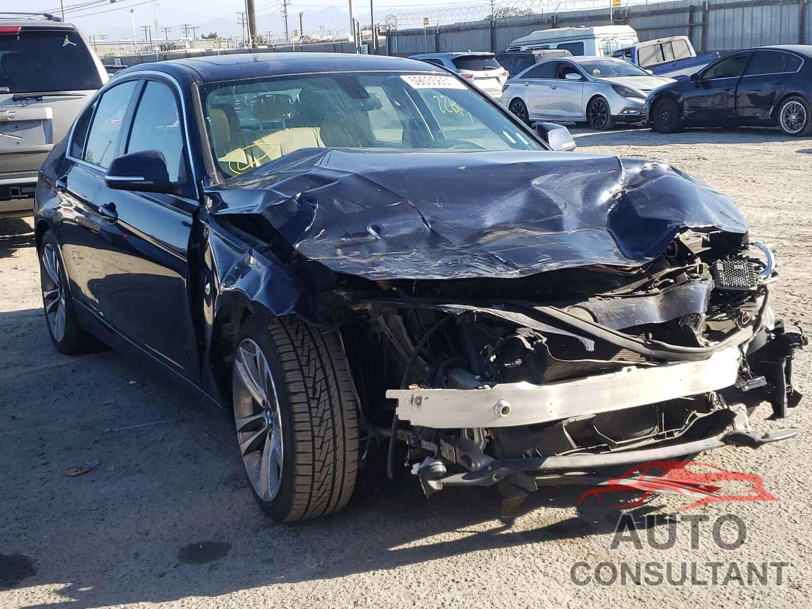 BMW 3 SERIES 2017 - WBA8B9G37HNU52430