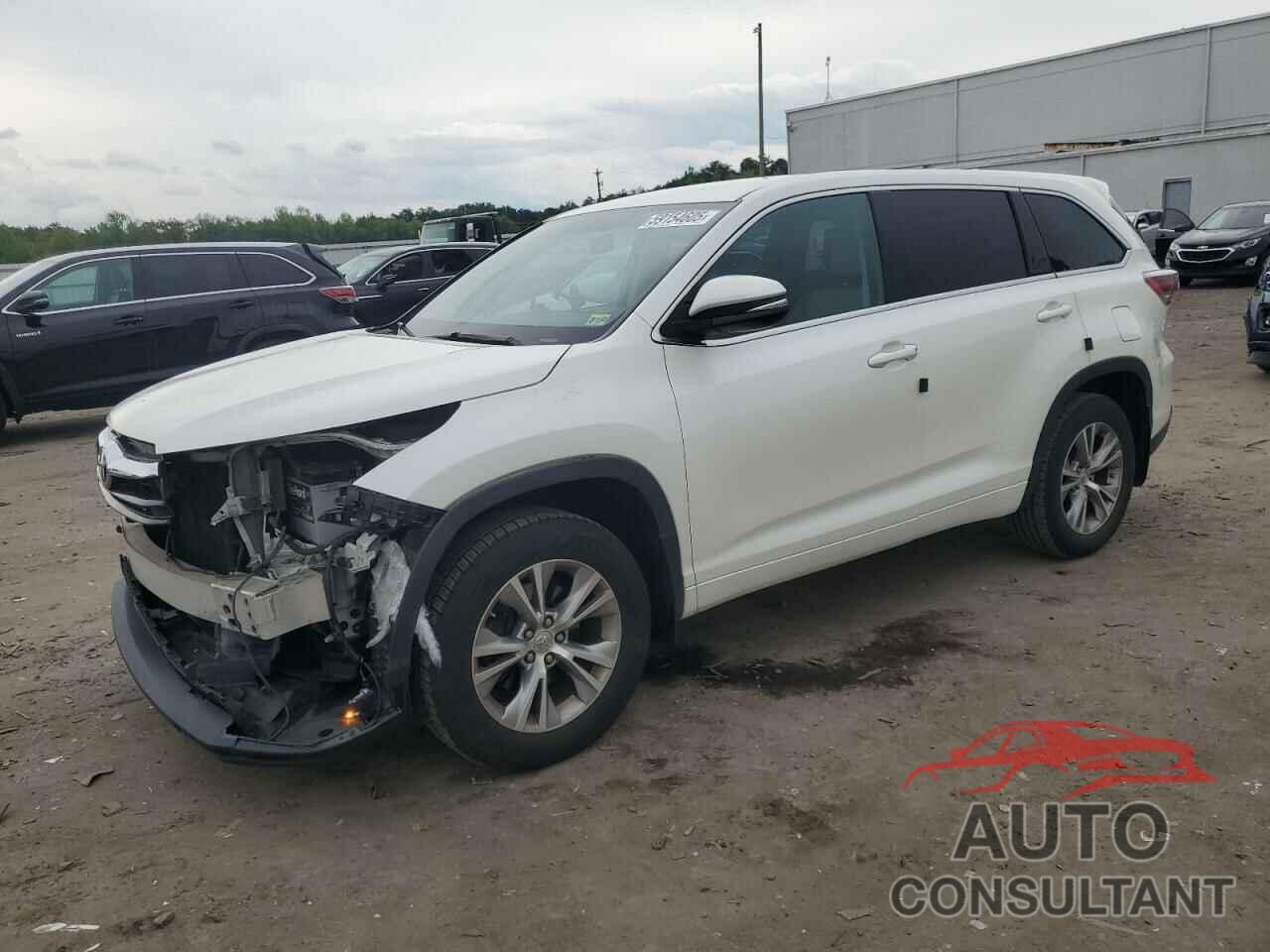 TOYOTA HIGHLANDER 2015 - 5TDBKRFH8FS160217