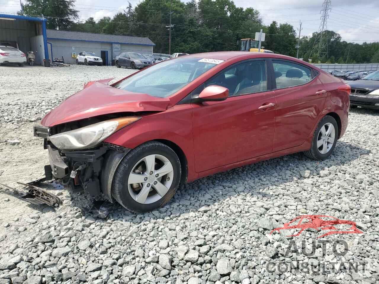HYUNDAI ELANTRA 2013 - 5NPDH4AE4DH437567