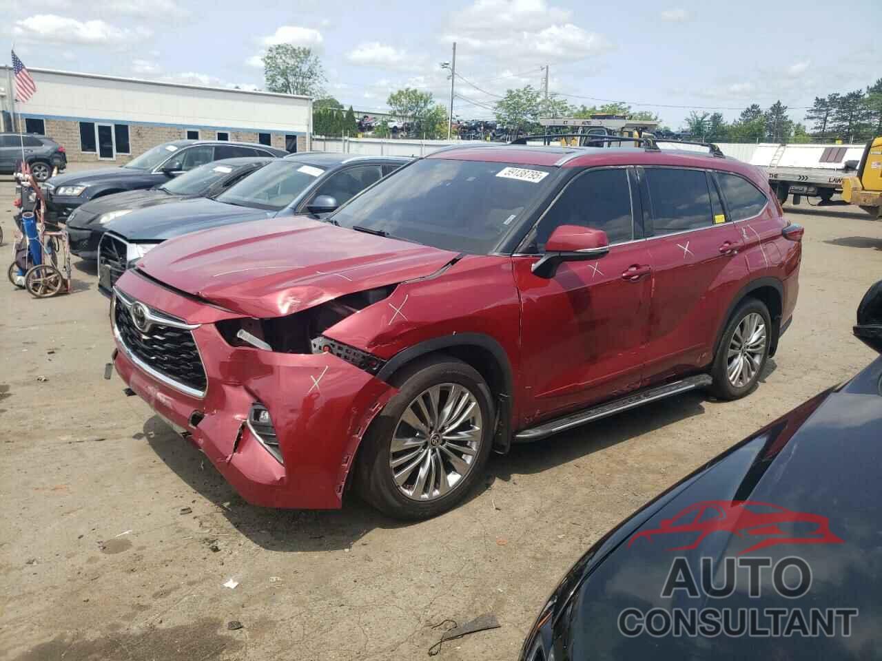 TOYOTA HIGHLANDER 2021 - 5TDFZRBH7MS127273