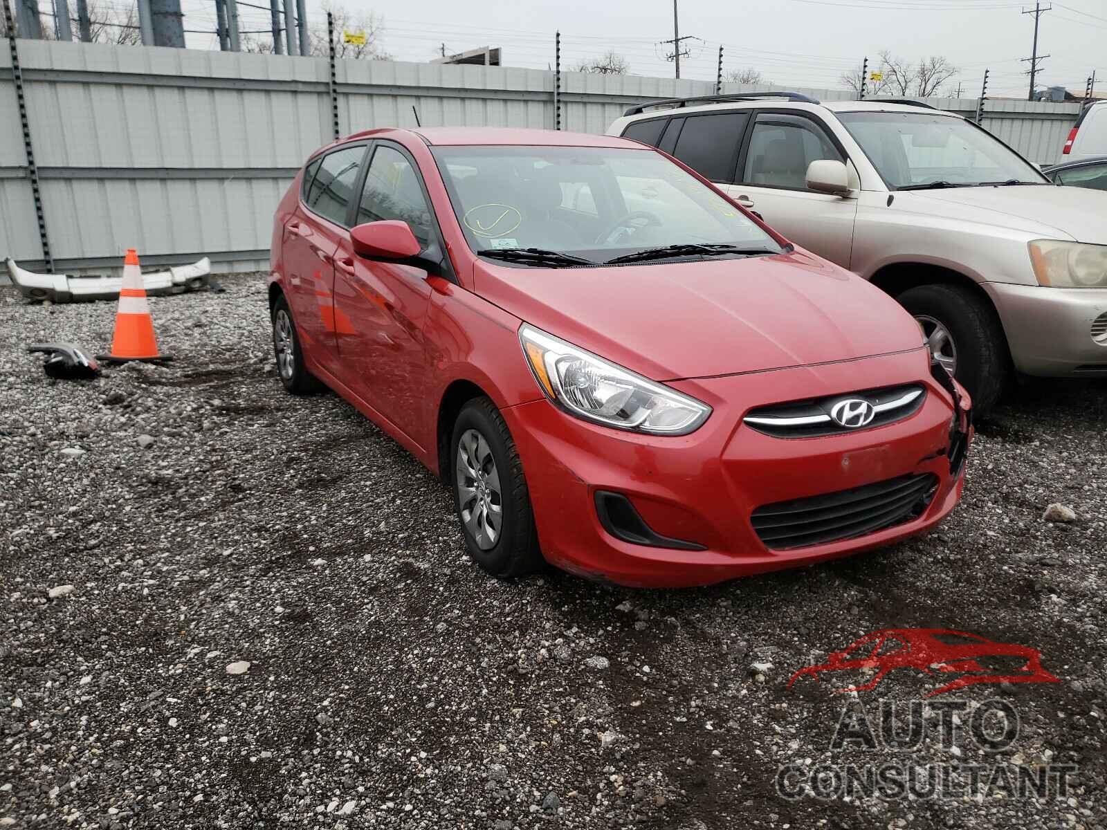 HYUNDAI ACCENT 2017 - KMHCT5AE0HU350062