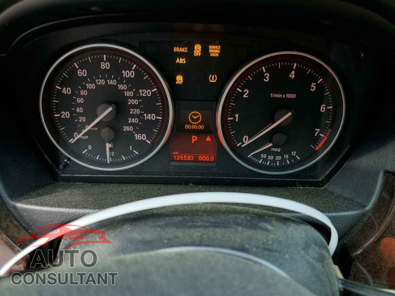BMW 3 SERIES 2011 - WBAPH7C52BA802325