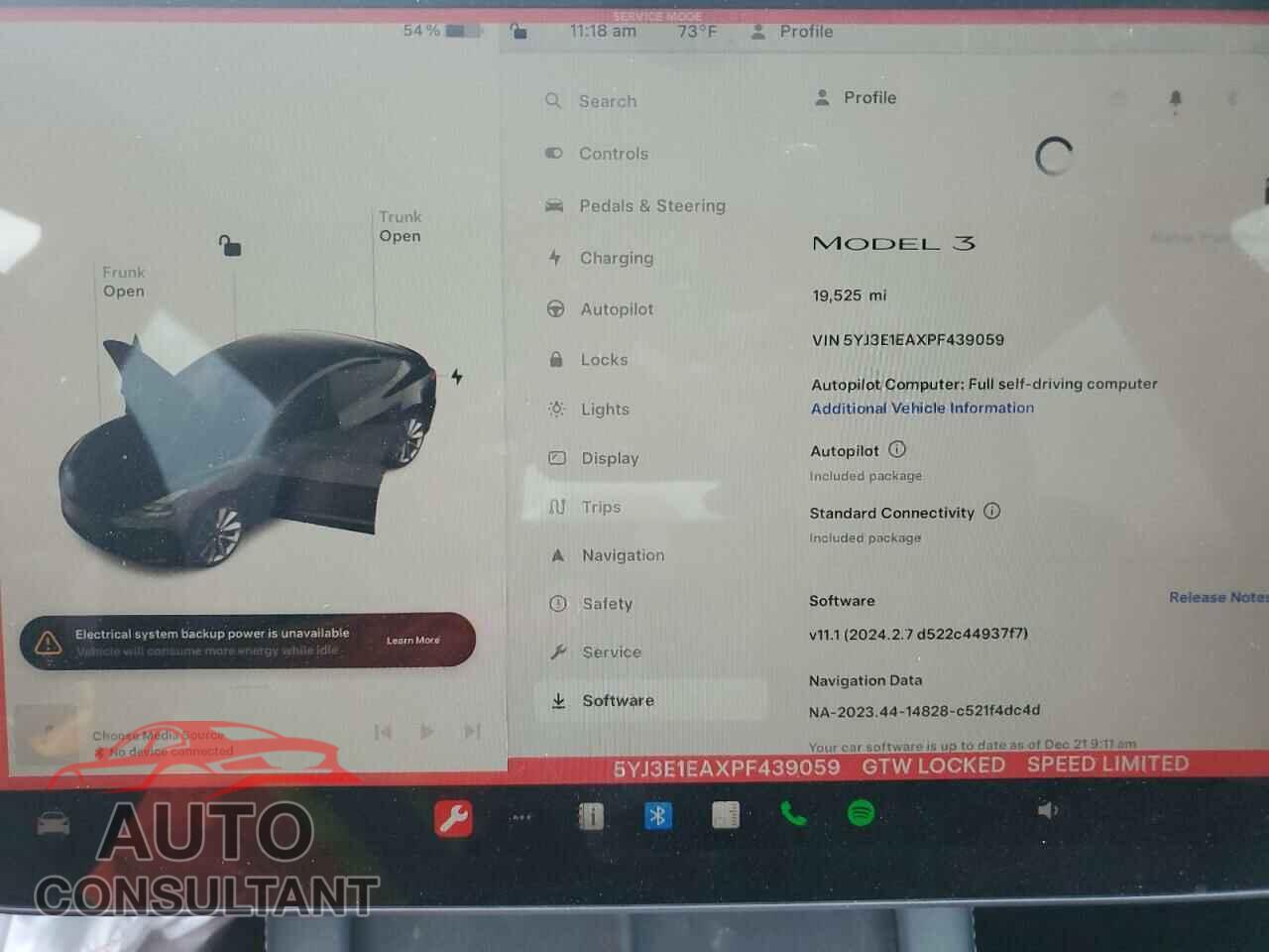 TESLA MODEL 3 2023 - 5YJ3E1EAXPF439059