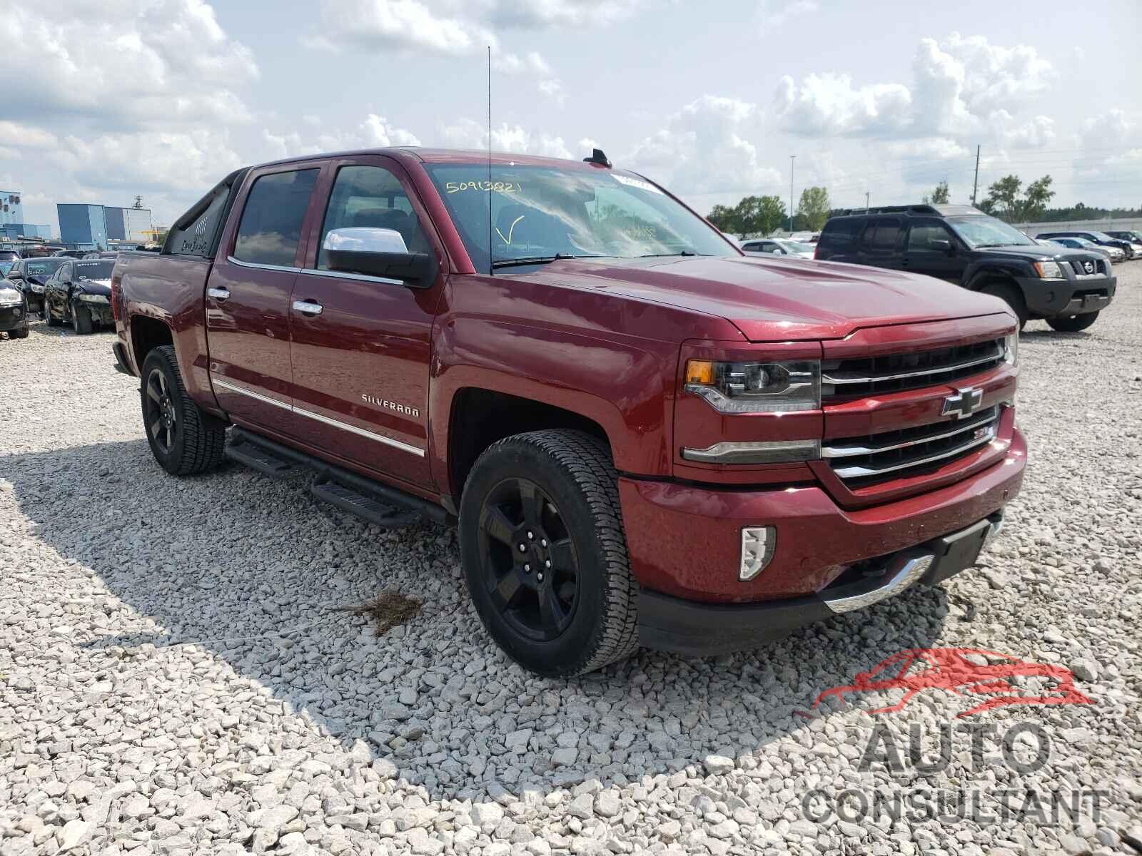 CHEVROLET SILVERADO 2017 - 3GCUKSEJ0HG125614