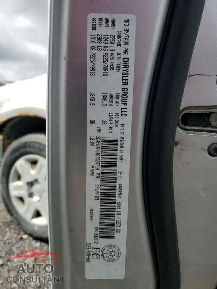 DODGE JOURNEY 2011 - 3D4PG4FB4BT529714