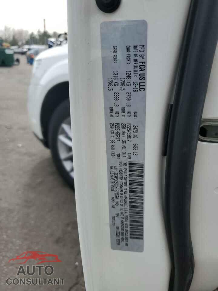 DODGE JOURNEY 2017 - 3C4PDCBG7HT571580