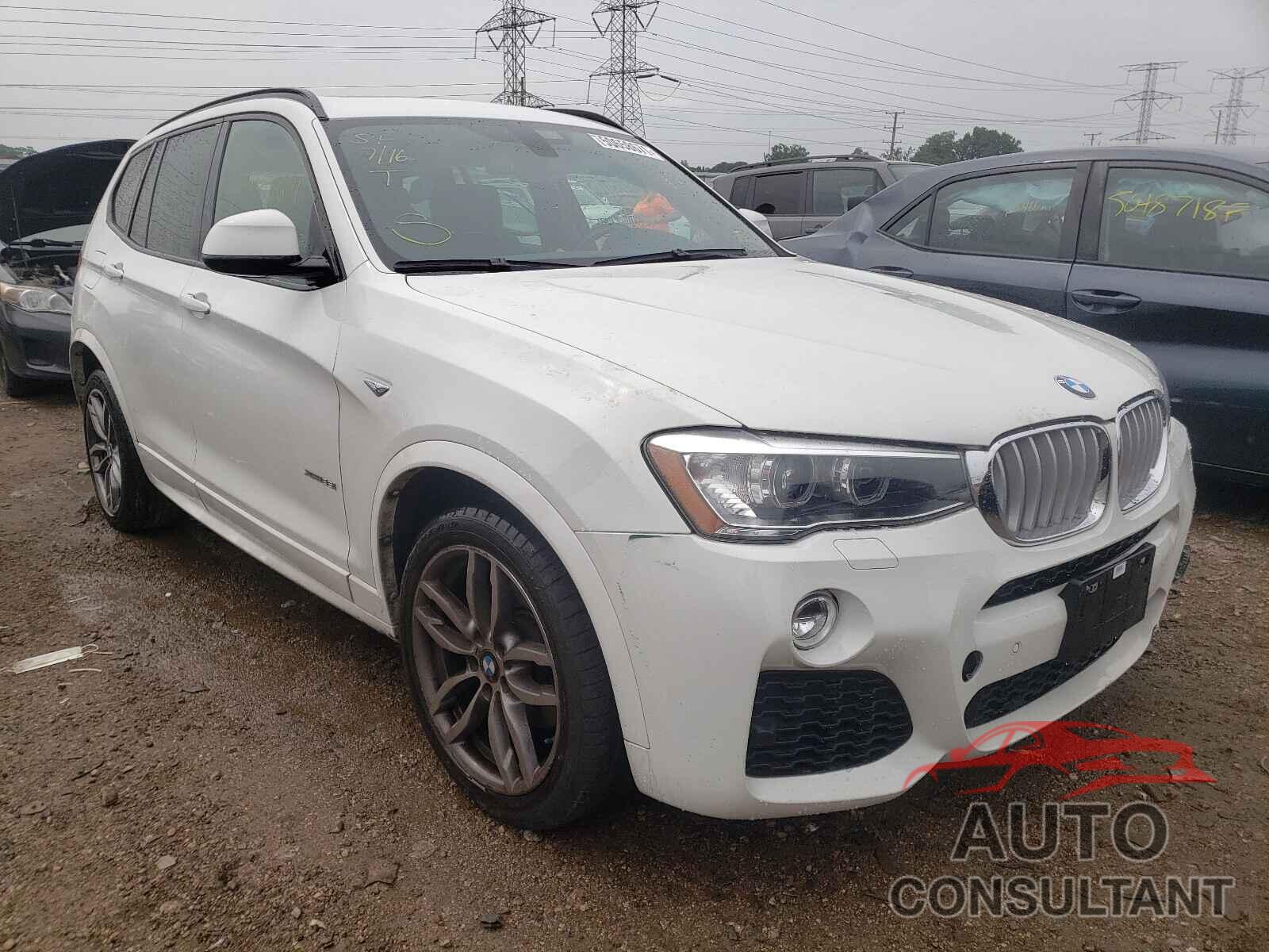 BMW X3 2016 - 5UXWX7C53G0K36298