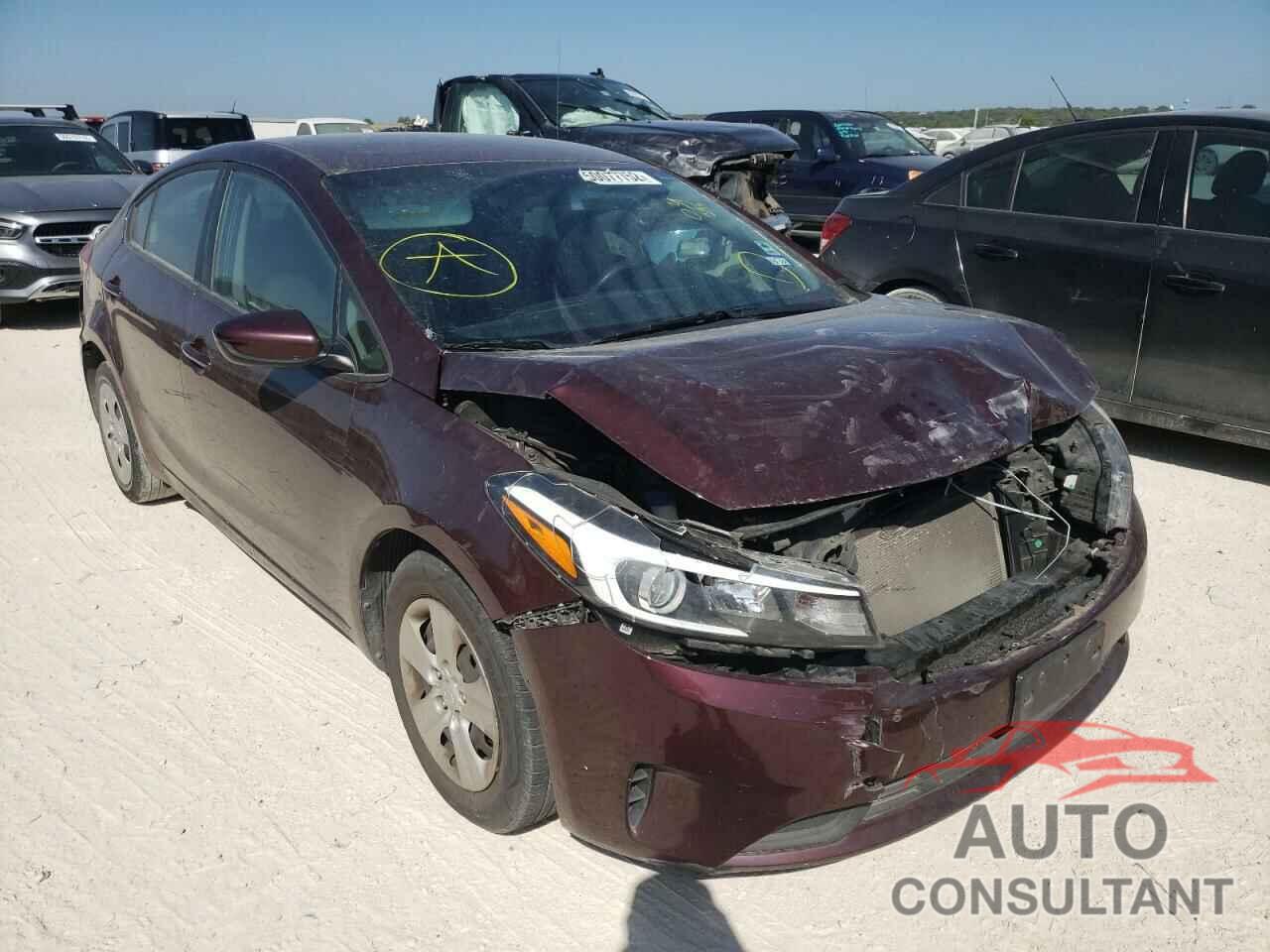 KIA FORTE 2017 - 3KPFK4A7XHE039396