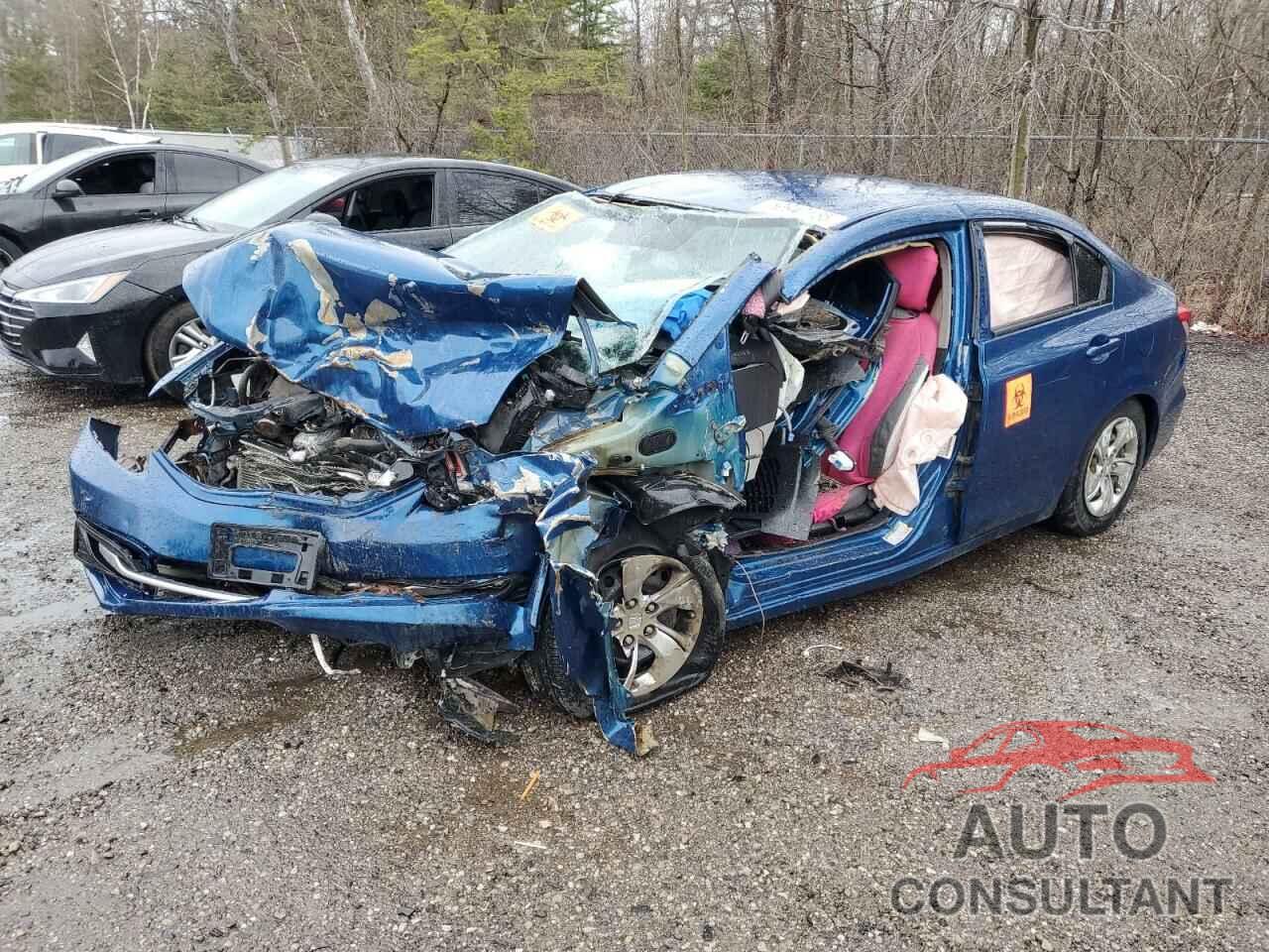 HONDA CIVIC 2014 - 2HGFB2E43EH026320