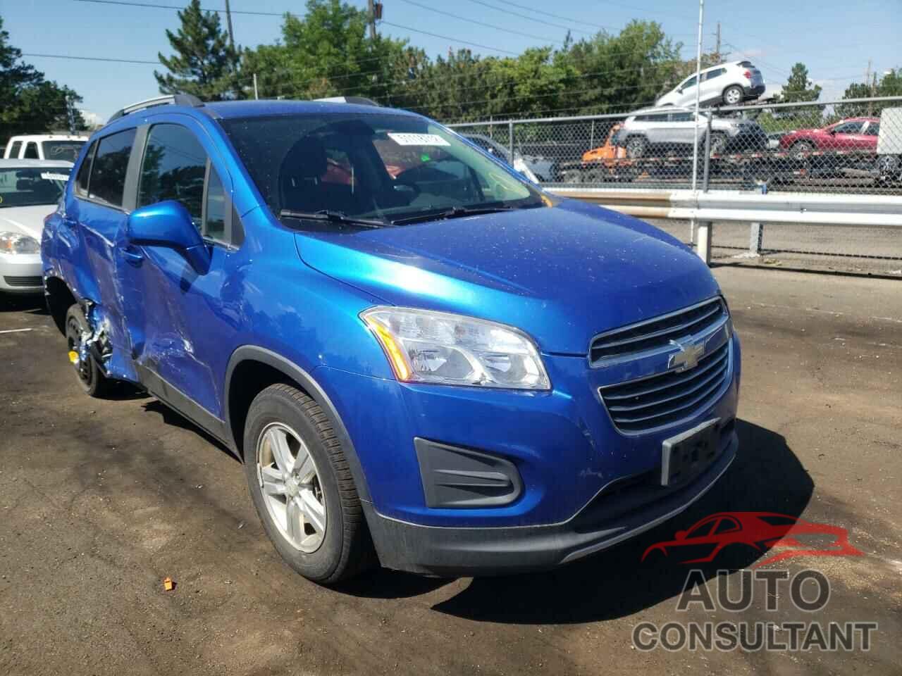 CHEVROLET TRAX 2016 - KL7CJPSB5GB618461