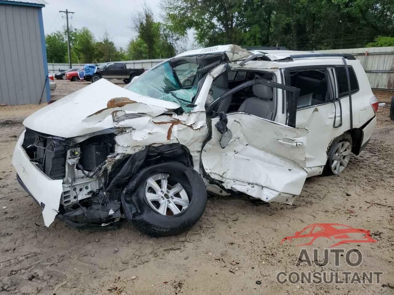 TOYOTA HIGHLANDER 2012 - 5TDBK3EH5CS127217