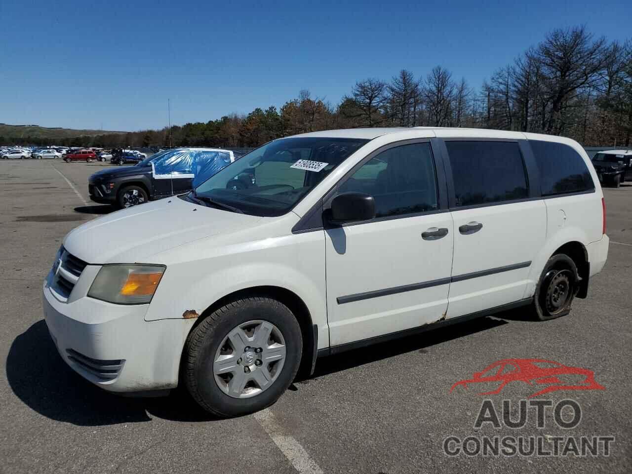 DODGE CARAVAN 2009 - 2D4HN11E19R627123