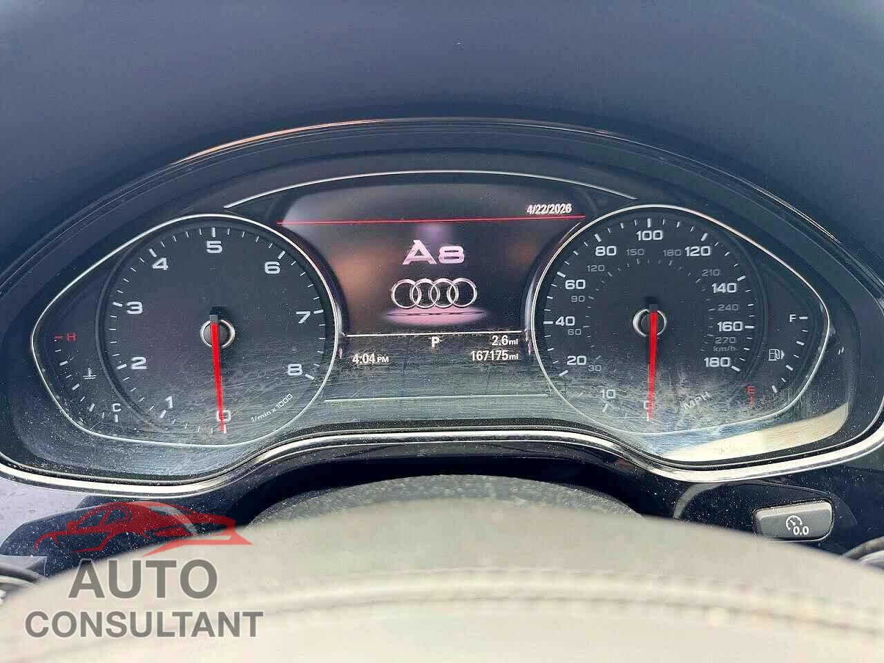 AUDI A8 2011 - WAURVAFD2BN024120