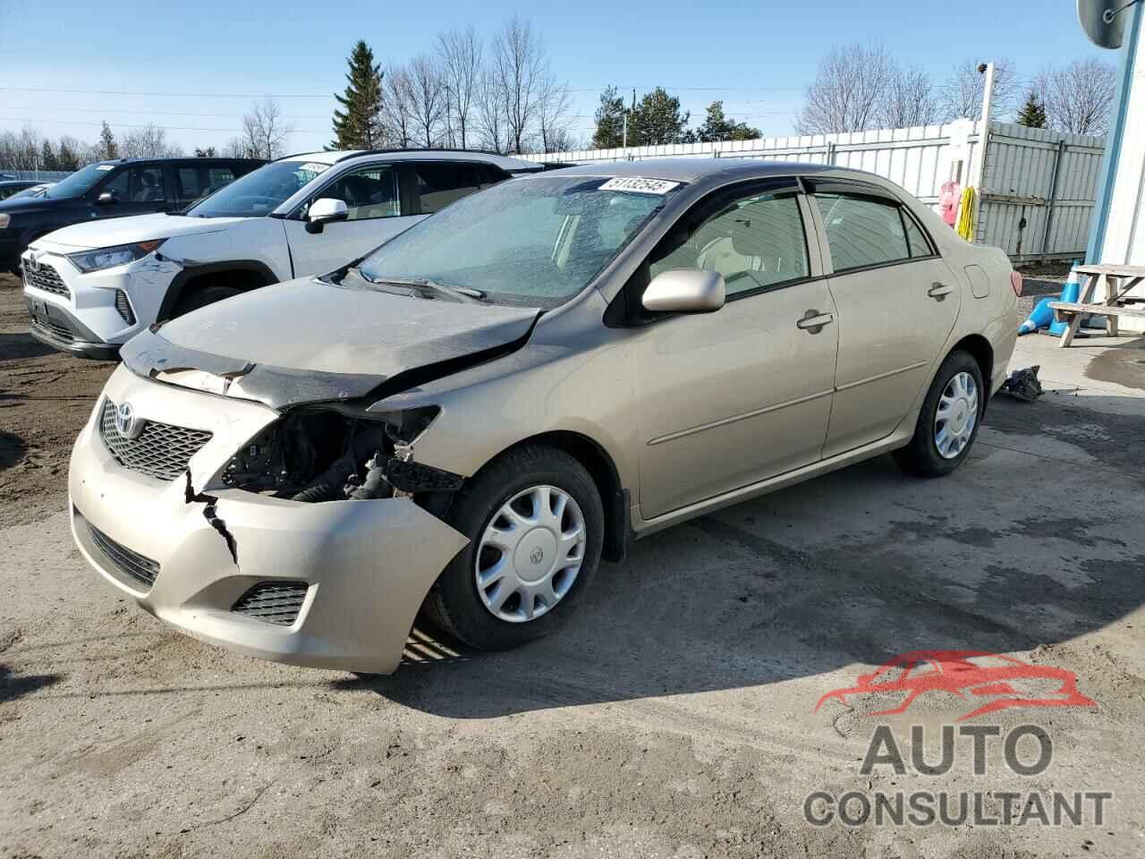 TOYOTA COROLLA 2009 - 2T1BU40E59C026726