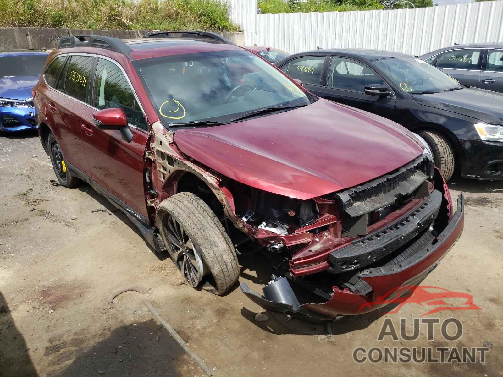 SUBARU OUTBACK 2016 - 4S4BSENC9G3281738