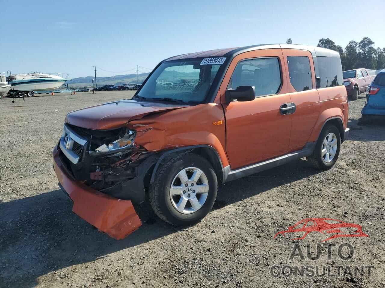 HONDA ELEMENT 2010 - 5J6YH2H76AL007537