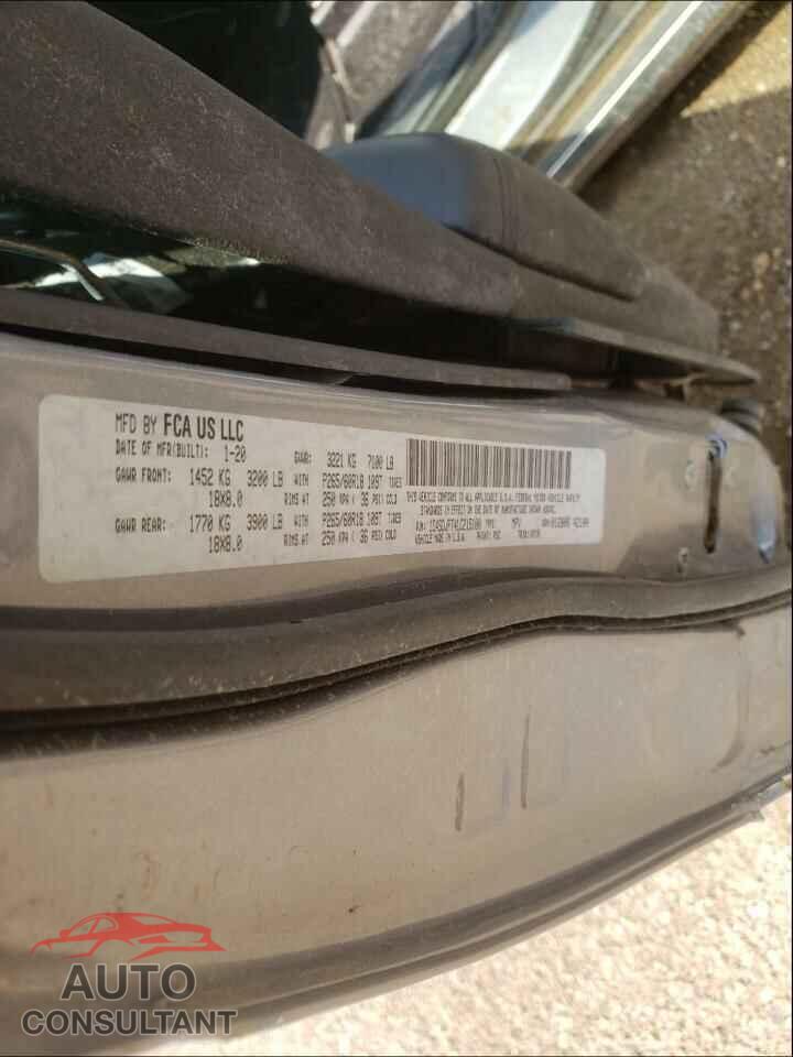 DODGE DURANGO 2020 - 1C4SDJFT4LC215100