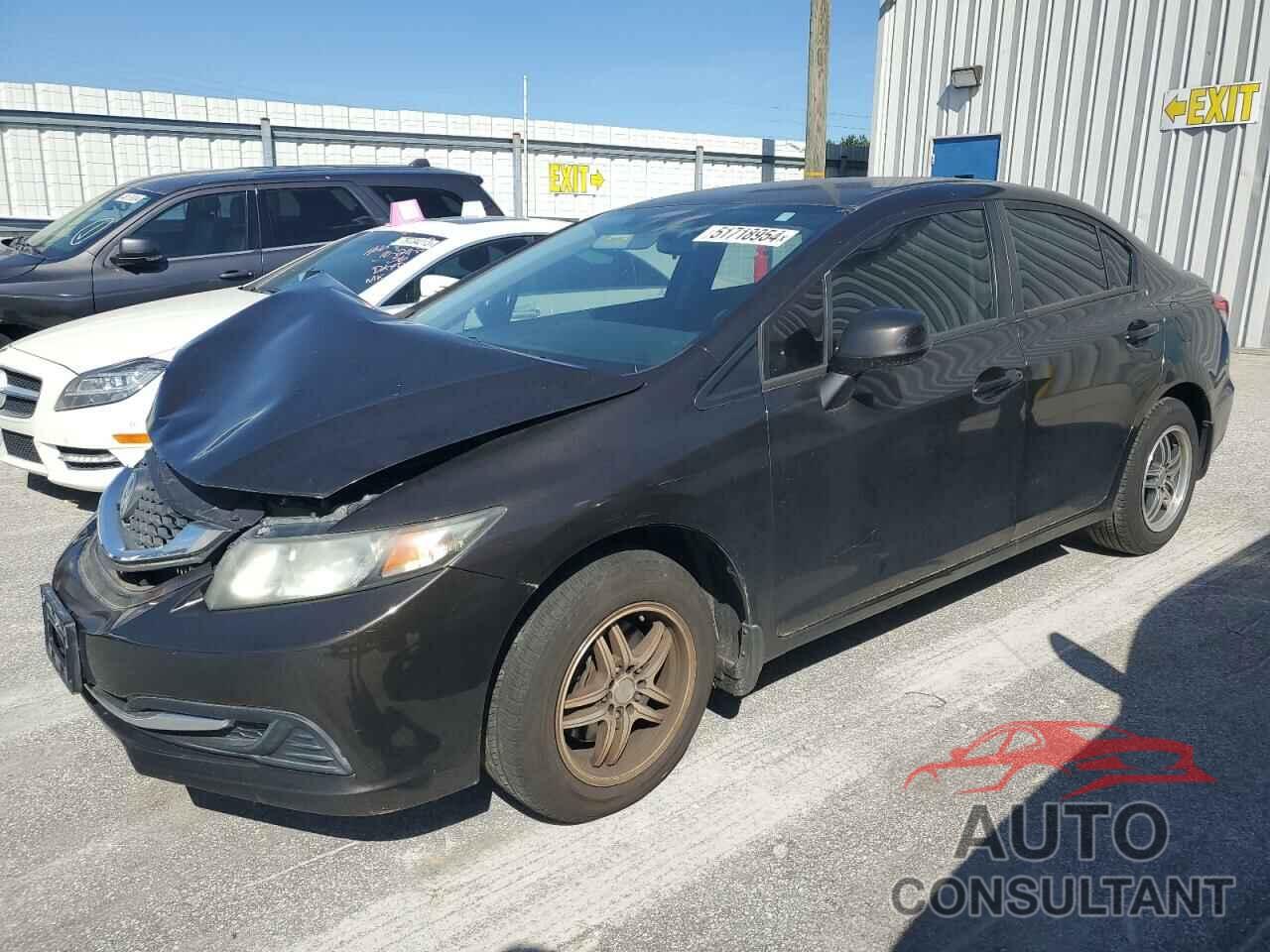 HONDA CIVIC 2013 - 2HGFB2F52DH528290