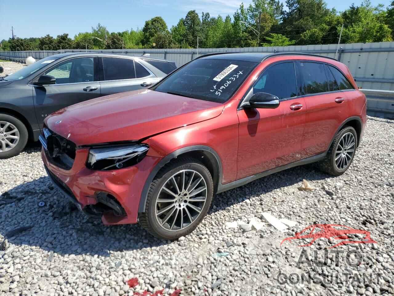 MERCEDES-BENZ GLC-CLASS 2019 - WDC0G4JB6KV144252