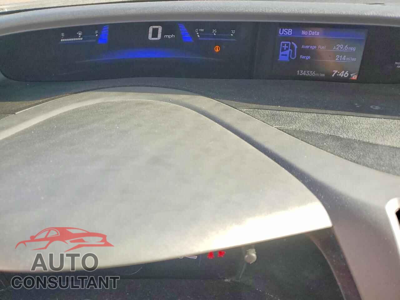 HONDA CIVIC 2012 - 2HGFB2F57CH508504