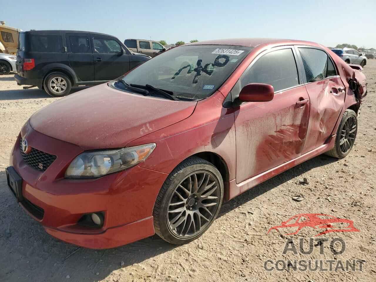 TOYOTA COROLLA 2010 - 2T1BU4EEXAC460167