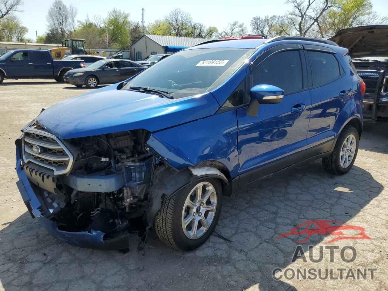 FORD ECOSPORT 2022 - MAJ6S3GL9NC468116