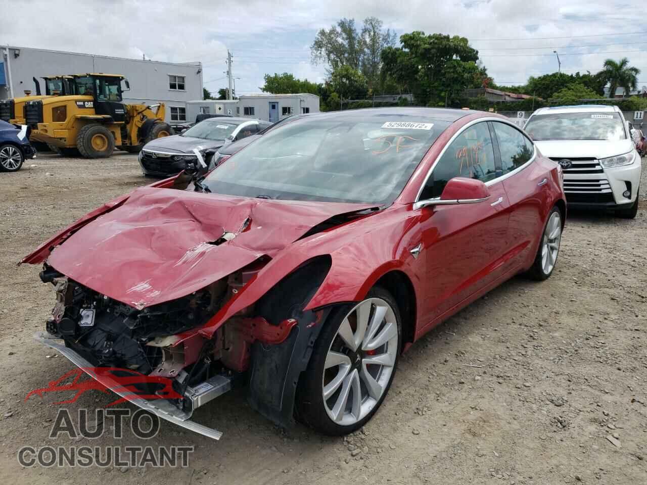TESLA MODEL 3 2018 - 5YJ3E1EB7JF072797