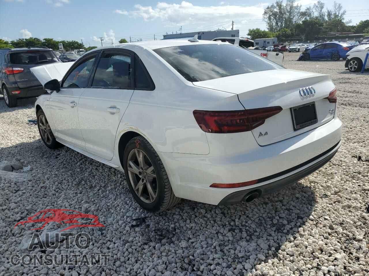 AUDI A4 2018 - WAUKMAF47JN010622