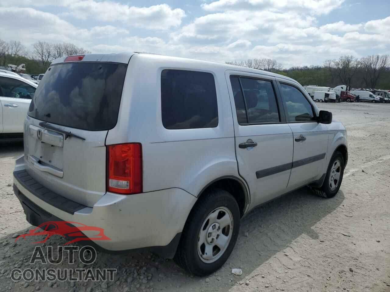 HONDA PILOT 2012 - 5FNYF3H24CB013087