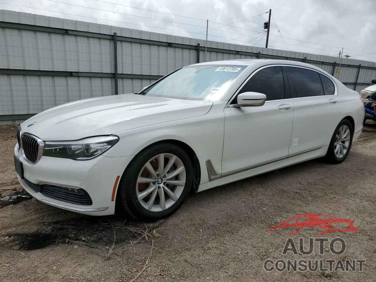 BMW 7 SERIES 2017 - WBA7E2C37HG740601