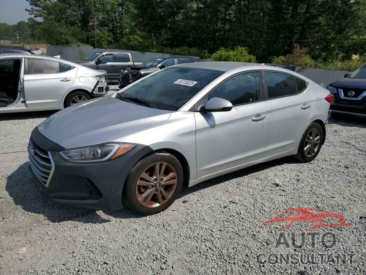 HYUNDAI ELANTRA 2018 - 5NPD84LF6JH341487