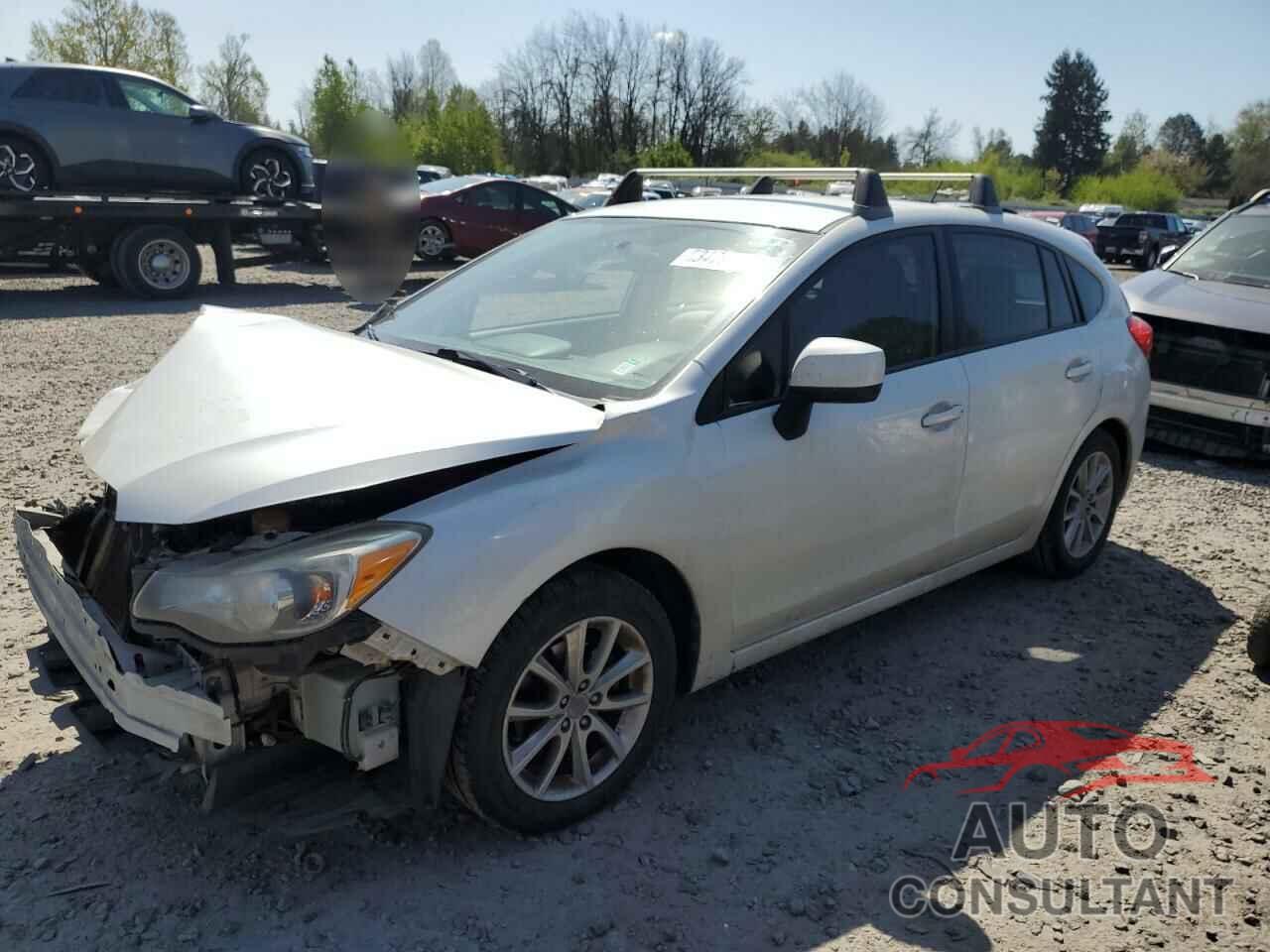 SUBARU IMPREZA 2012 - JF1GPAC69CH225416