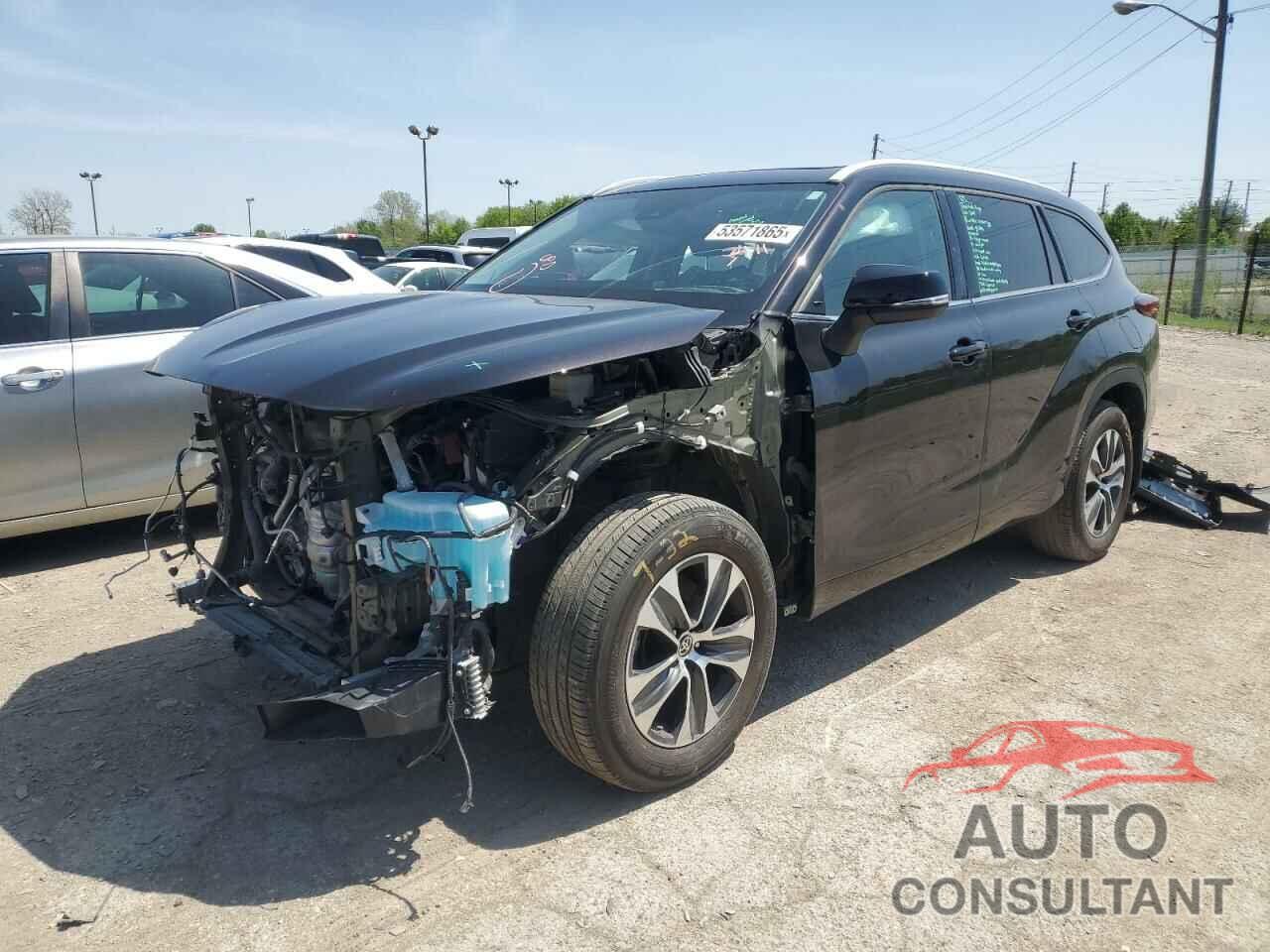 TOYOTA HIGHLANDER 2022 - 5TDGZRBH6NS234336
