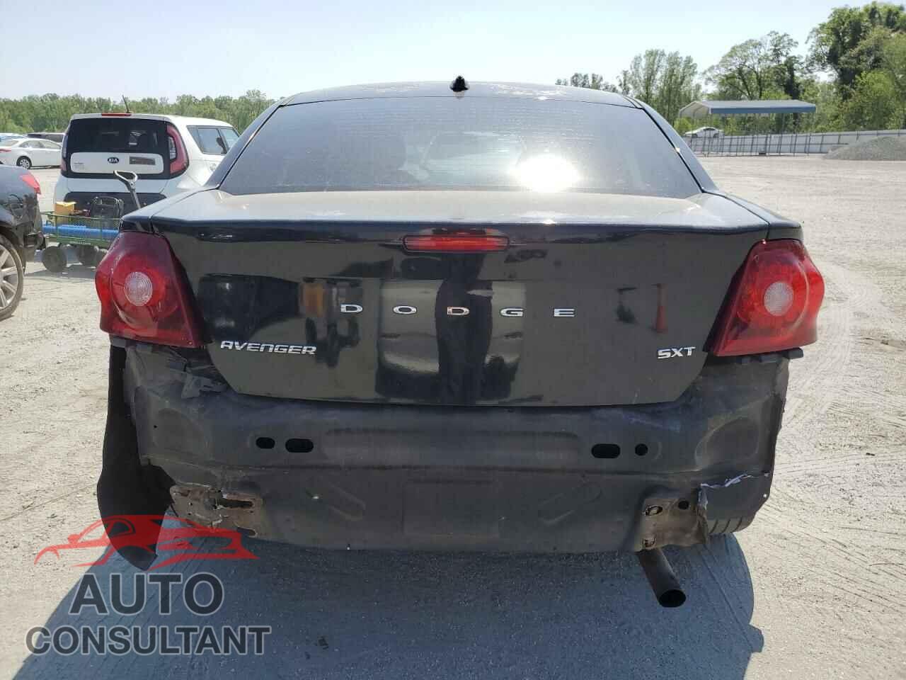 DODGE AVENGER 2012 - 1C3CDZCB3CN314451