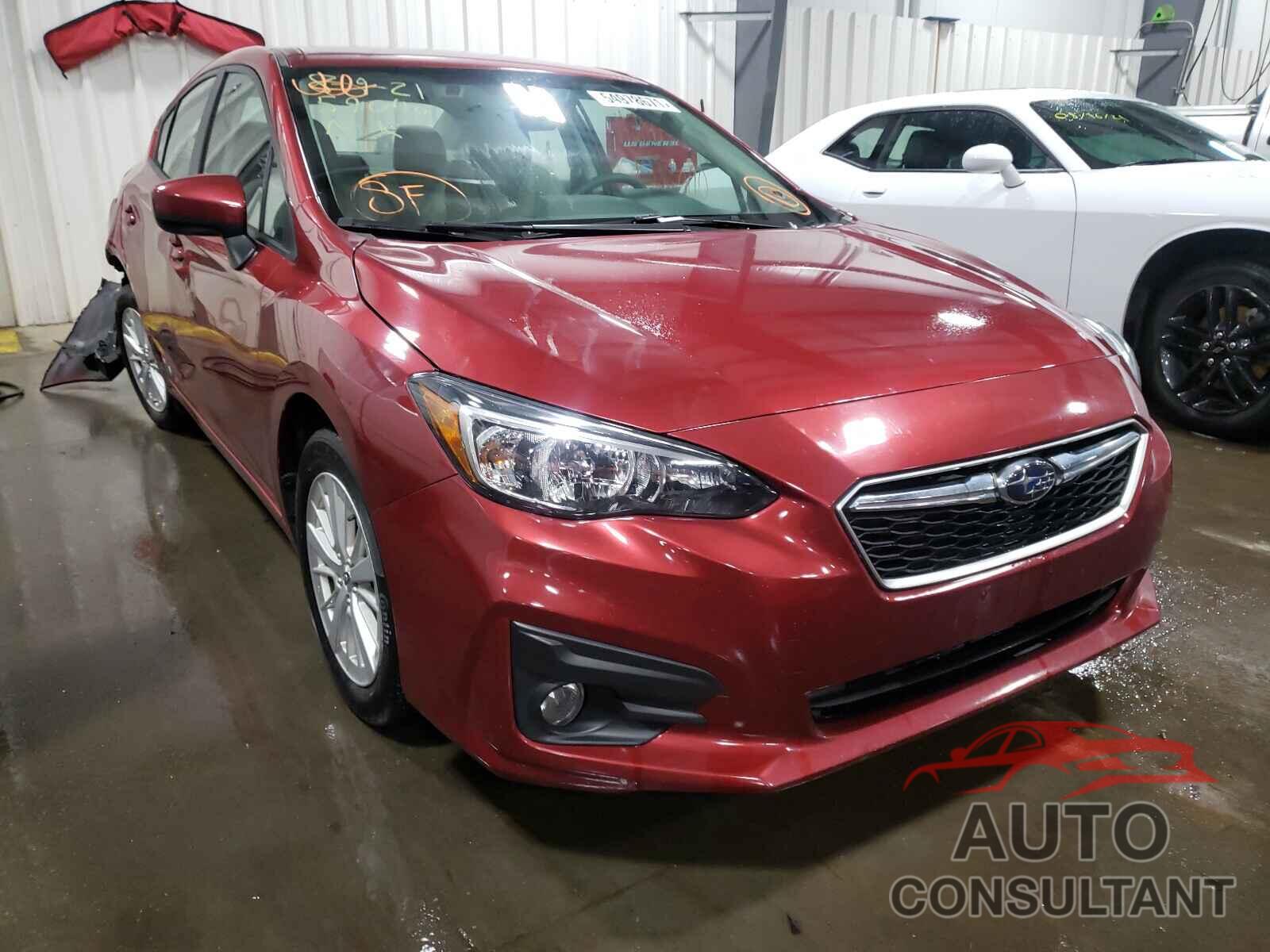 SUBARU IMPREZA 2018 - 4S3GKAD6XJ3613336