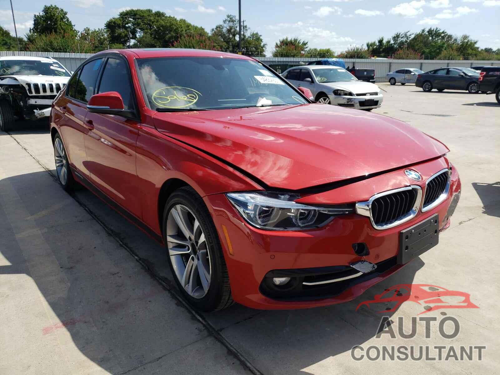 BMW 3 SERIES 2016 - WBA8E9C55GK603635