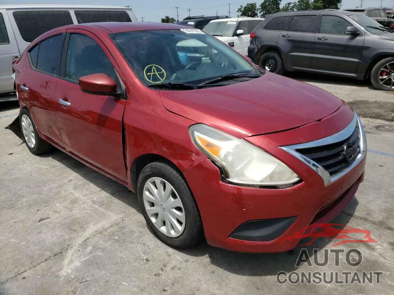 NISSAN VERSA 2016 - 3N1CN7AP2GL849226