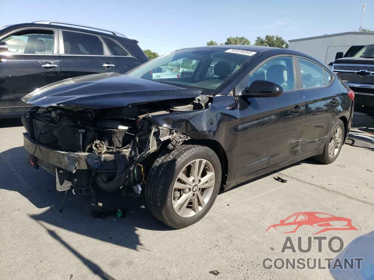 HYUNDAI ELANTRA 2017 - KMHD84LF9HU106089