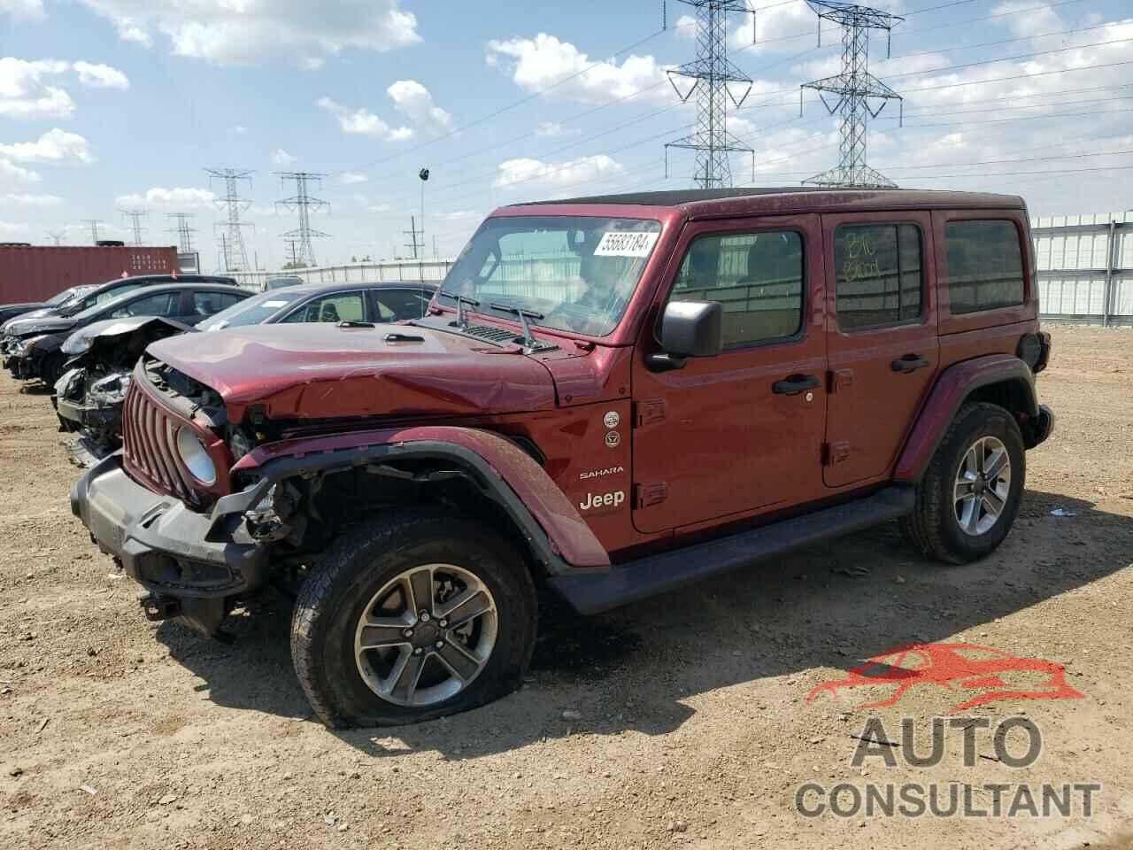 JEEP WRANGLER 2021 - 1C4HJXEN9MW776109
