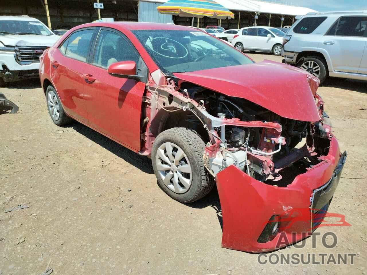TOYOTA COROLLA 2016 - 2T1BURHE1GC664017